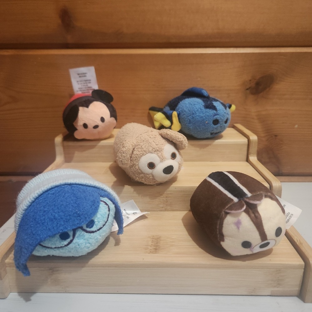 Lot of 5 Disney Tsum Tsum Plush Sadness Dory Mickey
